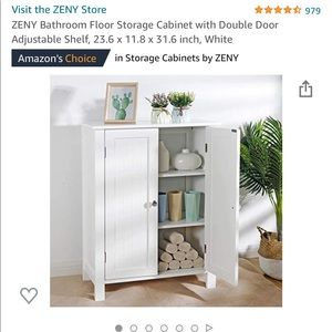 Storage Cabinet with double door. BRAND NEW. NEVER USED. ORIGINAL PACKAGING